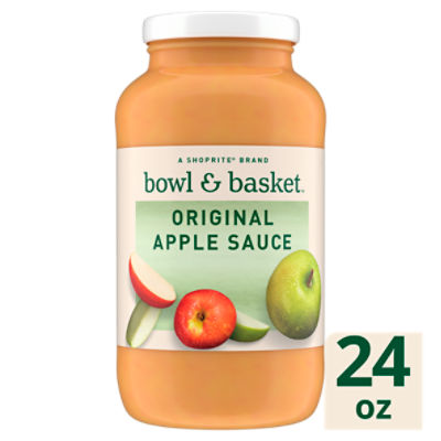 Bowl & Basket Original Apple Sauce, 24 oz, 24 Ounce