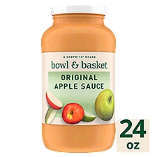 Bowl & Basket Original Apple Sauce, 24 oz, 24 Ounce