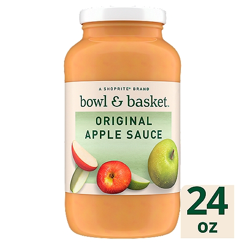 Bowl & Basket Original Apple Sauce, 24 oz