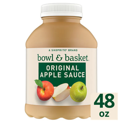 Bowl & Basket Original Apple Sauce, 48 oz