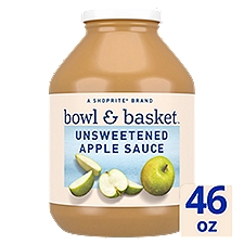 Bowl & Basket Unsweetened Apple Sauce, 46 oz, 46 Ounce