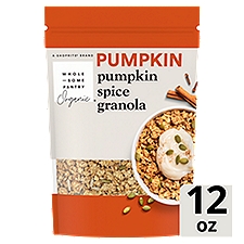 Wholesome Pantry Organic Seasonal Flavor Pumpkin Spice, Granola, 12 Ounce