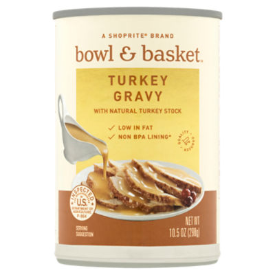 Bowl & Basket Turkey, Gravy