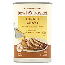 Bowl & Basket Turkey, Gravy, 10.5 Ounce