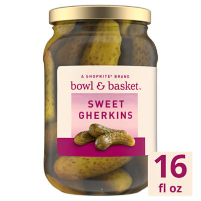 Bowl & Basket Sweet Gherkins, 16 fl oz