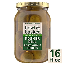 Bowl & Basket Kosher Baby Dills, 16 fl oz