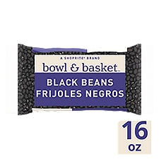 Bowl & Basket Black Beans, 16 oz, 16 Ounce