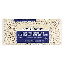 Bowl & Basket Great Northern Beans, 16 Ounce