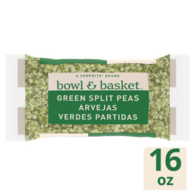 Bowl & Basket Green Split Peas, 16 oz, 16 Ounce