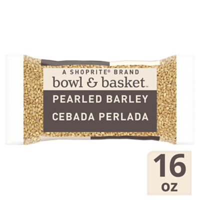 Bowl & Basket Pearled Barley, Cebada Perlada, 16 oz
