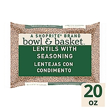 Bowl & Basket Lentils with Seasoning, 20 oz