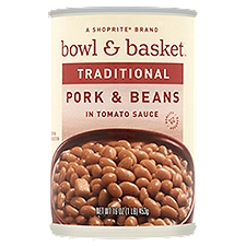 Bowl & Basket Traditional Pork & Beans in Tomato Sauce, 16 oz