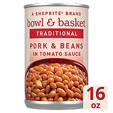 Bowl & Basket Traditional Pork & Beans in Tomato Sauce, 16 oz