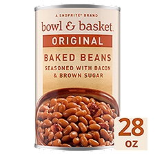 Bowl & Basket Original Baked Beans, 28 oz, 28 Ounce