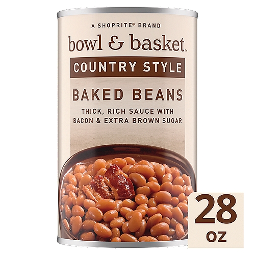Bowl & Basket Country Style Baked Beans, 28 oz