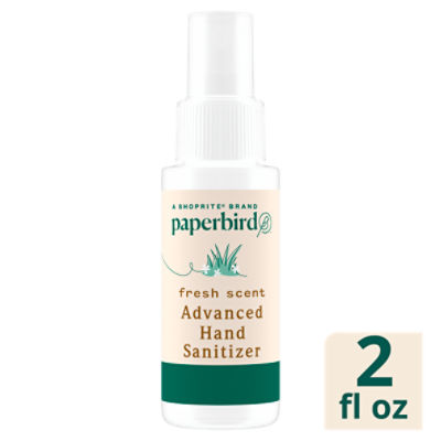 Paperbird Fresh Scent Advanced Hand Sanitizer, 2 fl oz