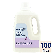 Paperbird Blue Lavender Liquid Laundry Detergent, 50 loads, 100 fl oz