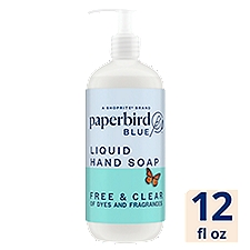 Paperbird Blue Liquid Hand Soap, 12 fl oz