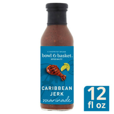 Bowl & Basket Specialty Caribbean Jerk Marinade, 12 fl oz