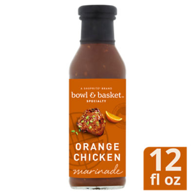 Bowl & Basket Specialty Orange Chicken Marinade, 12 fl oz