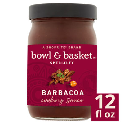 Bowl & Basket Specialty Barbacoa Cooking Sauce, 12 fl oz