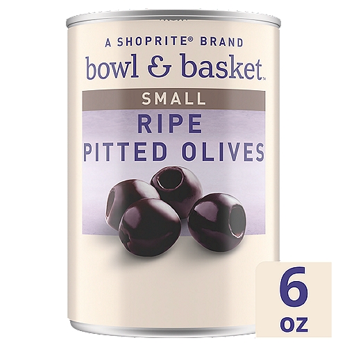 Bowl & Basket Small Ripe Pitted Olives, 6 oz