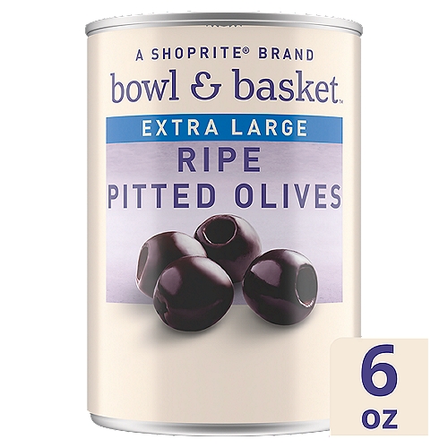 Bowl & Basket Extra Large Ripe Pitted Olives, 6 oz