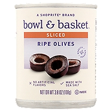 Bowl & Basket Sliced Ripe Olives, 3.8 oz