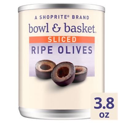 Bowl & Basket Sliced Ripe Olives, 3.8 oz