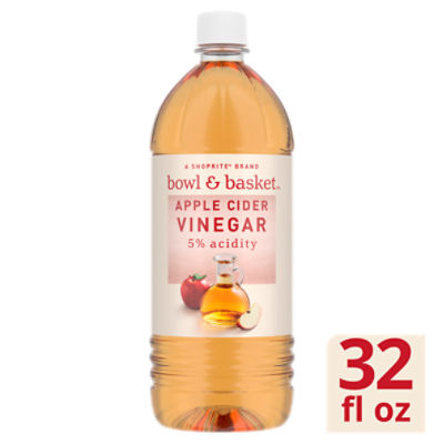 Bowl & Basket Apple Cider Vinegar, 32 fl oz, 32 Fluid ounce