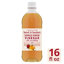 Bowl & Basket Apple Cider Vinegar, 16 fl oz, 16 Fluid ounce