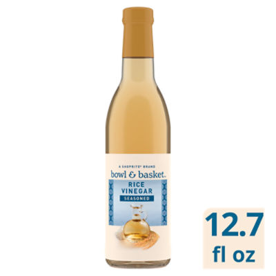 Bowl & Basket Seasoned Rice Vinegar, 12.7 fl oz, 12.7 Fluid ounce