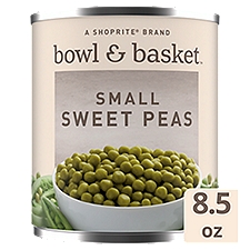 Bowl & Basket Small, Sweet Peas, 8.5 Ounce