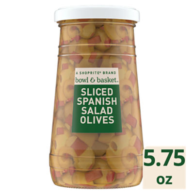 Bowl and Basket Spanish Sliced Salad Olives, 5.75 oz