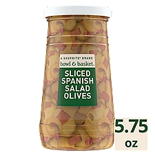 Bowl & Basket Spanish Sliced Salad Olives, 5.75 oz