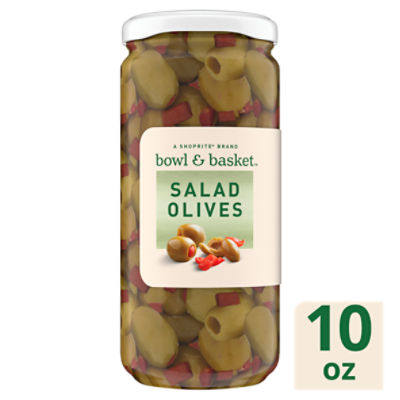 Bowl & Basket Salad Olives, 10 oz