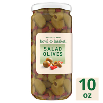 Bowl & Basket Salad Olives, 10 oz, 10 Ounce