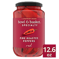 Bowl & Basket Specialty Red Fire Roasted Peppers, 12.6 oz