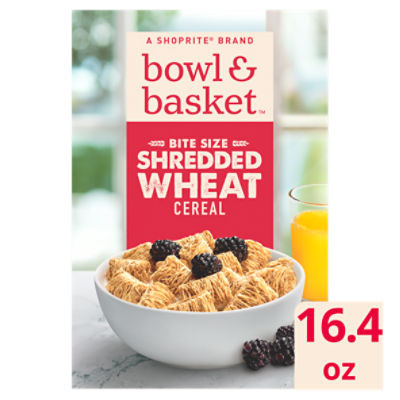 Bowl & Basket Bite Size Shredded Wheat Cereal, 16.4 oz, 16.4 Ounce