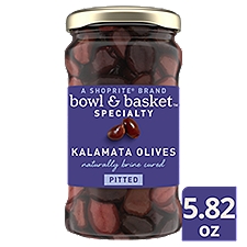 Bowl & Basket Specialty Pitted Kalamata Olives, 5.82 oz, 5.82 Ounce