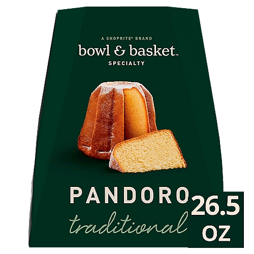 Bowl & Basket Specialty Traditional Pandoro, 26.5 oz