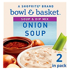 Bowl & Basket Onion Soup & Dip Mix, 1 oz, 2 count, 2 Ounce