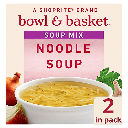Bowl & Basket Noodle Soup Mix, 2.25 oz, 2 count