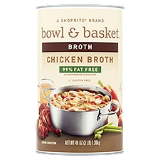 Bowl & Basket 99% Fat Free, Chicken Broth, 2.5 Ounce