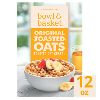 Bowl & Basket Original Toasted Oats Cereal, 12 oz, 12 Ounce