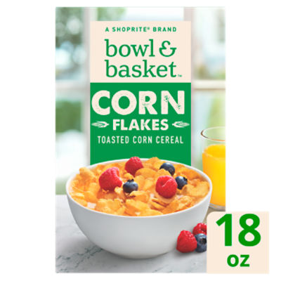 Corn Flakes Cold Breakfast Cereal, Fat Free, Honey Flavor, 11.4oz Box (1  Box)