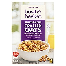 Bowl & Basket Multigrain Toasted Oats Cereal, 12.8 oz