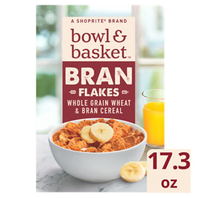 Bowl & Basket Bran Flakes Cereal, 17.3 oz, 17.3 Ounce