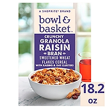 Bowl & Basket Crunchy Granola Raisin Bran, 18.2 oz