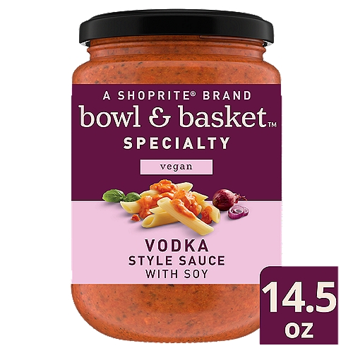 Bowl & Basket Specialty Vodka Style Sauce with Soy, 14.5 oz